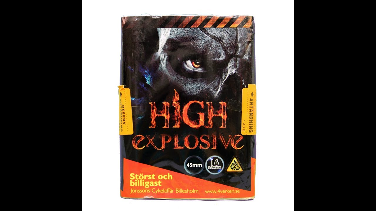 4verkeri | High Explosive 16 shots Cake