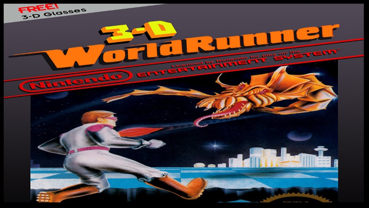 3D World Runner - NES Complete Playthrough #110【Longplays Land】