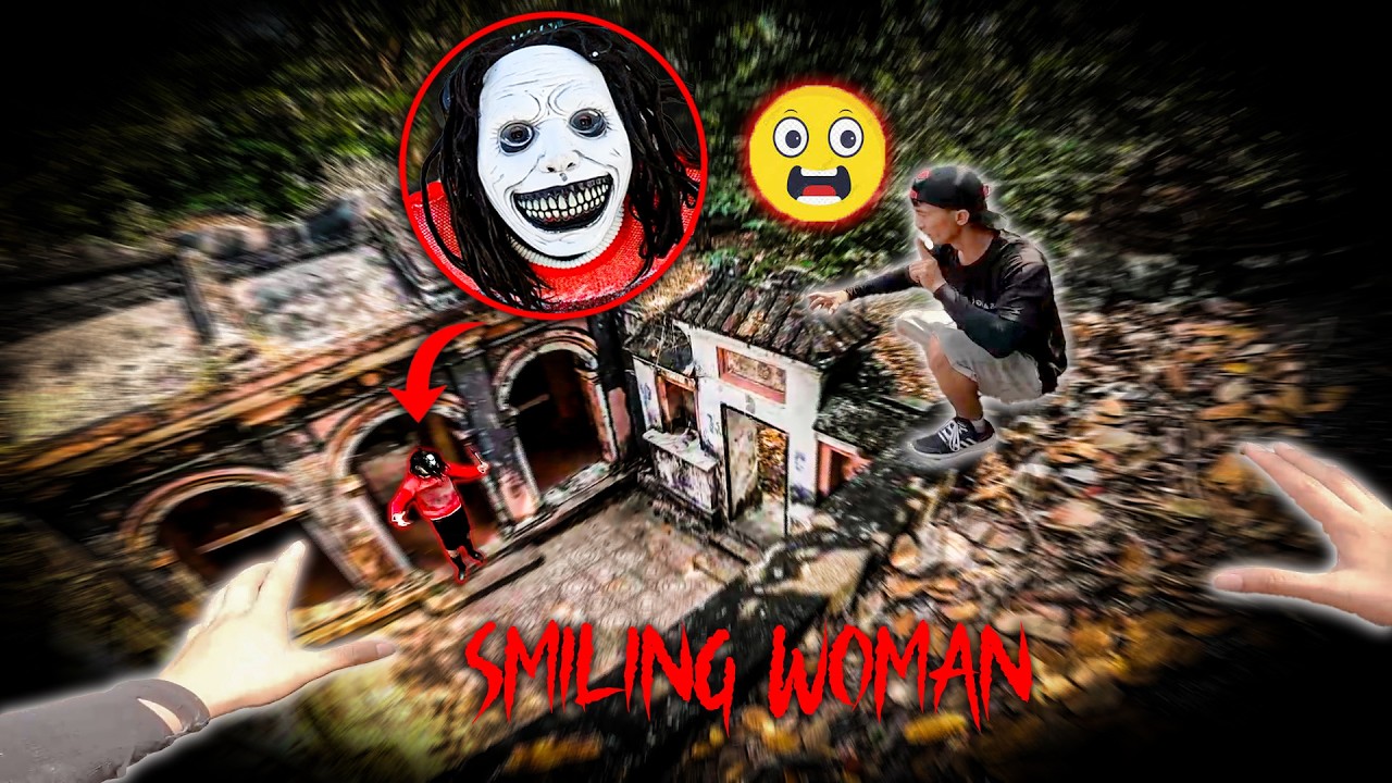 SMILING WOMAN CHASE: EPIC PARKOUR ESCAPE POV 