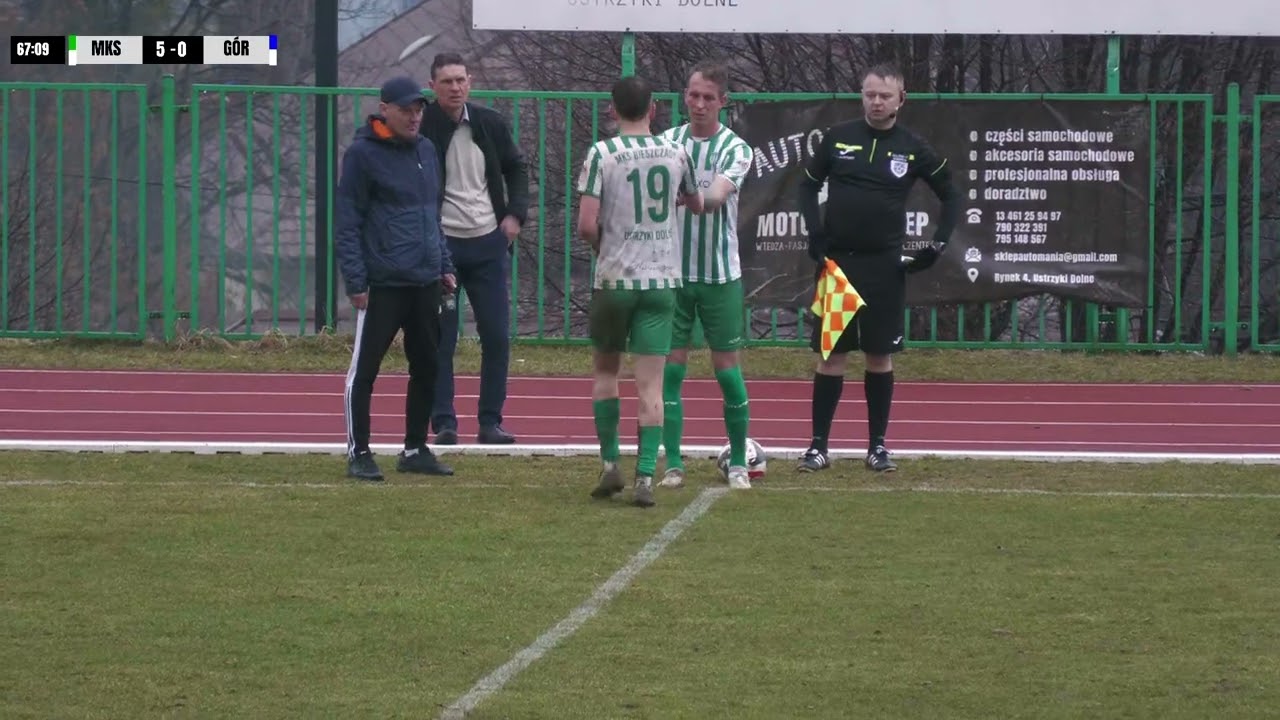 [SKRÓT] MKS Bieszczady Ustrzyki Dolne - Górnik Grabownica 6-0 (3-0)