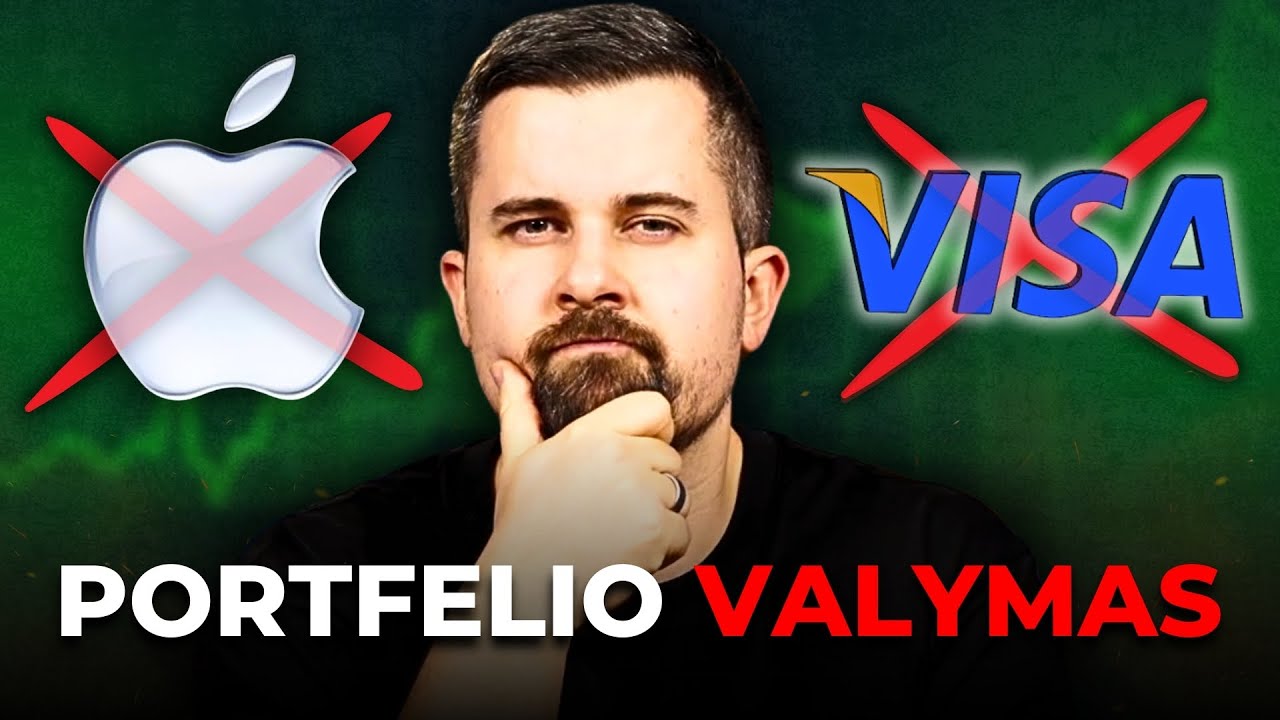 Kodėl parduodu &bdquo;Apple&ldquo; ir &bdquo;Visa&ldquo;? (+60% Pelno)