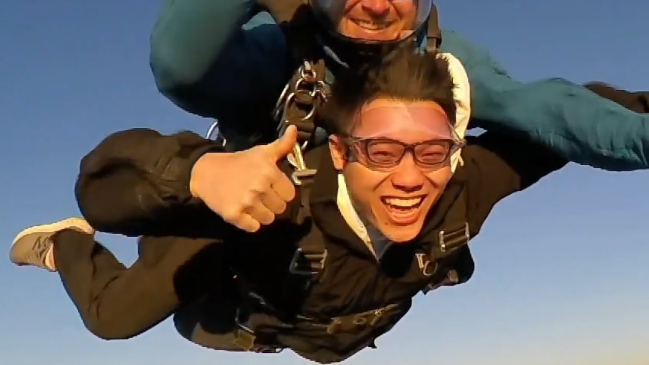 BTMC GOES SKYDIVING FOR THE FIRST TIME