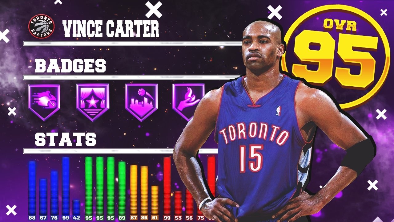 Half-Man, Half-Amazing: Build Vince Carter in NBA 2K25!