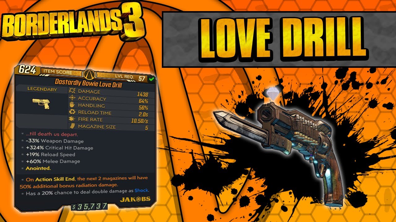 Borderlands 3 | Love Drill Legendary Weapon Guide (Ammo Regen + Massive Crit Bonus!)