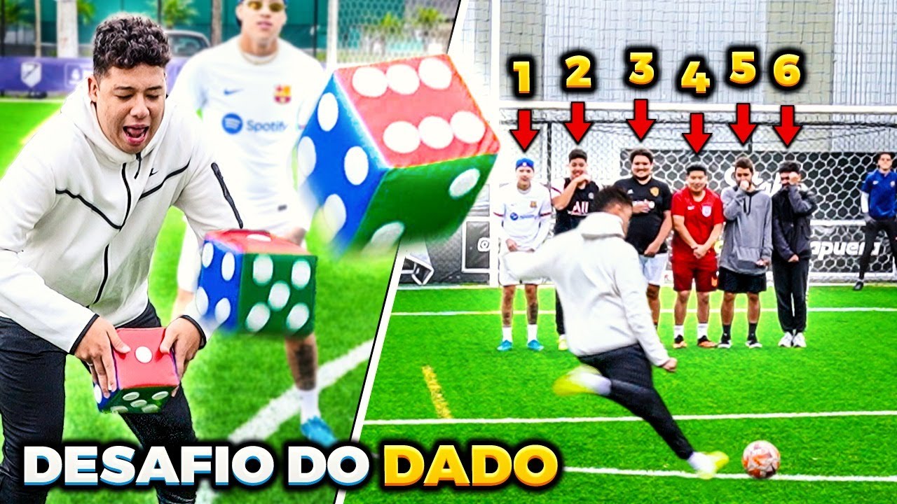 DESAFIO DO DADO GIGANTE!! (MUITO EMOCIONANTE) *ELE QUE MANDA!