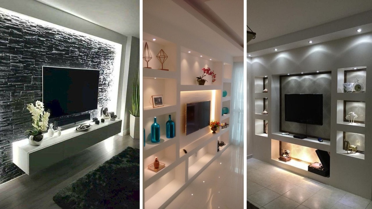 243 iDEAS de PANEL PARA TV con varios colores y modelos para crear ambientes modernos y sofisticados