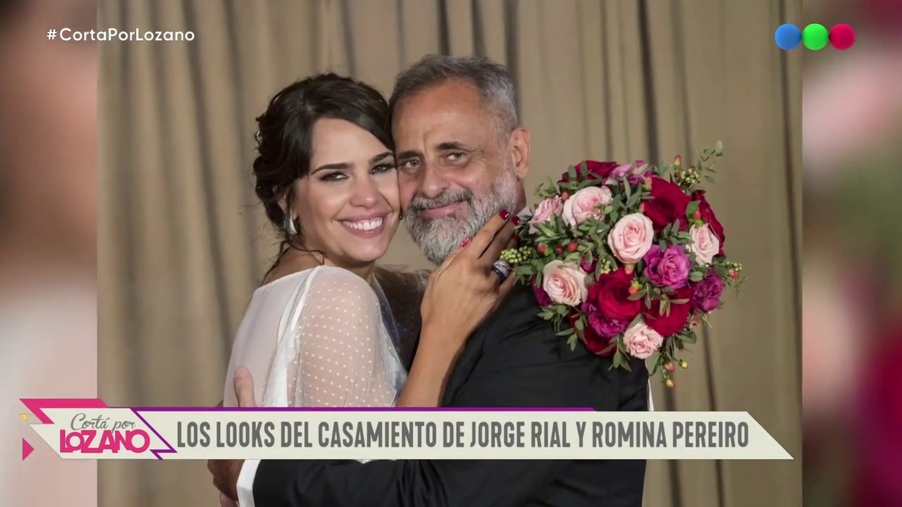 La intimidad del casamiento de Jorge Rial y Romina Pereiro - Cort&aacute; por Lozano 2019