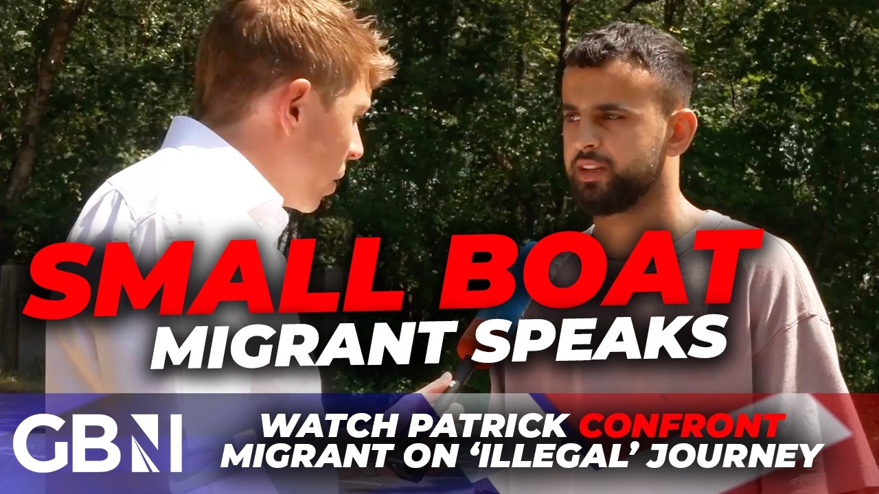 WATCH: Patrick Christys meets Afghan small boat migrant who DEFENDS UK journey: 'Happy to be here!'