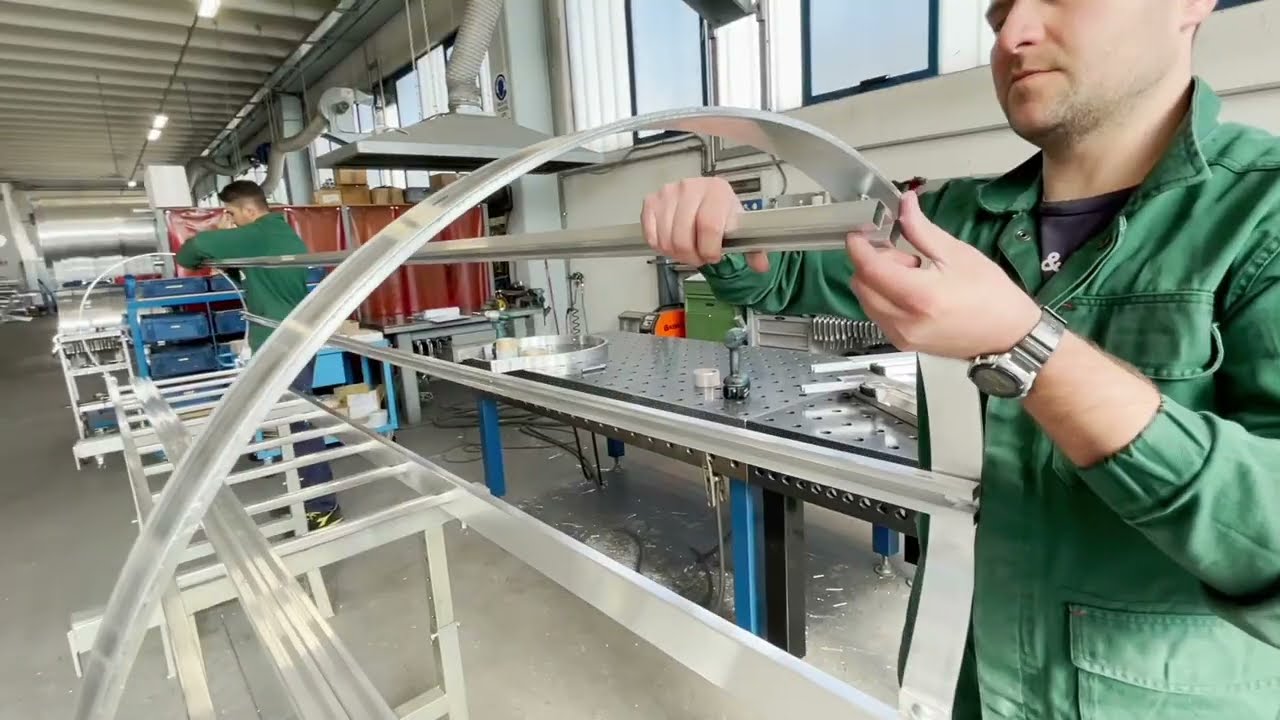 SCALA CON GABBIA (ALLA MARINARA) SELF SYSTEM SVELT - MONTAGGIO CON 2 OPERATORI