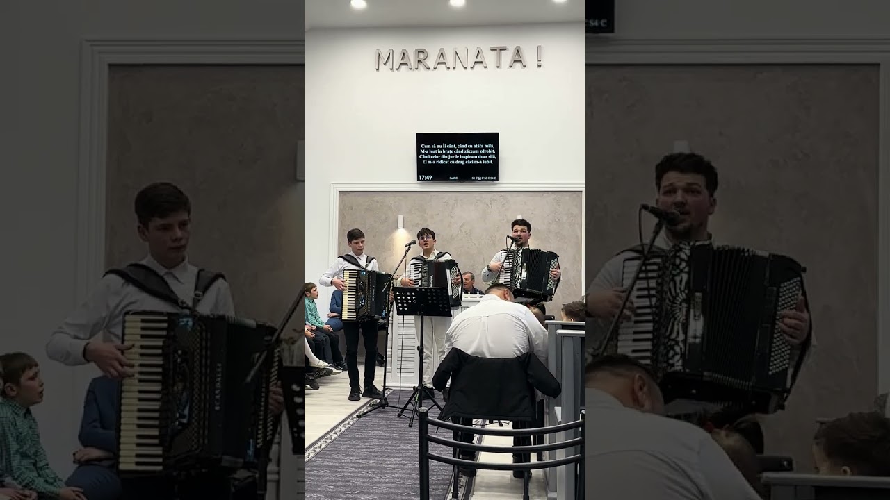 Sunt un mesager-Sami,Ruben și Emi. #accordion #viral #music #foryou #vibes #cover #piano 