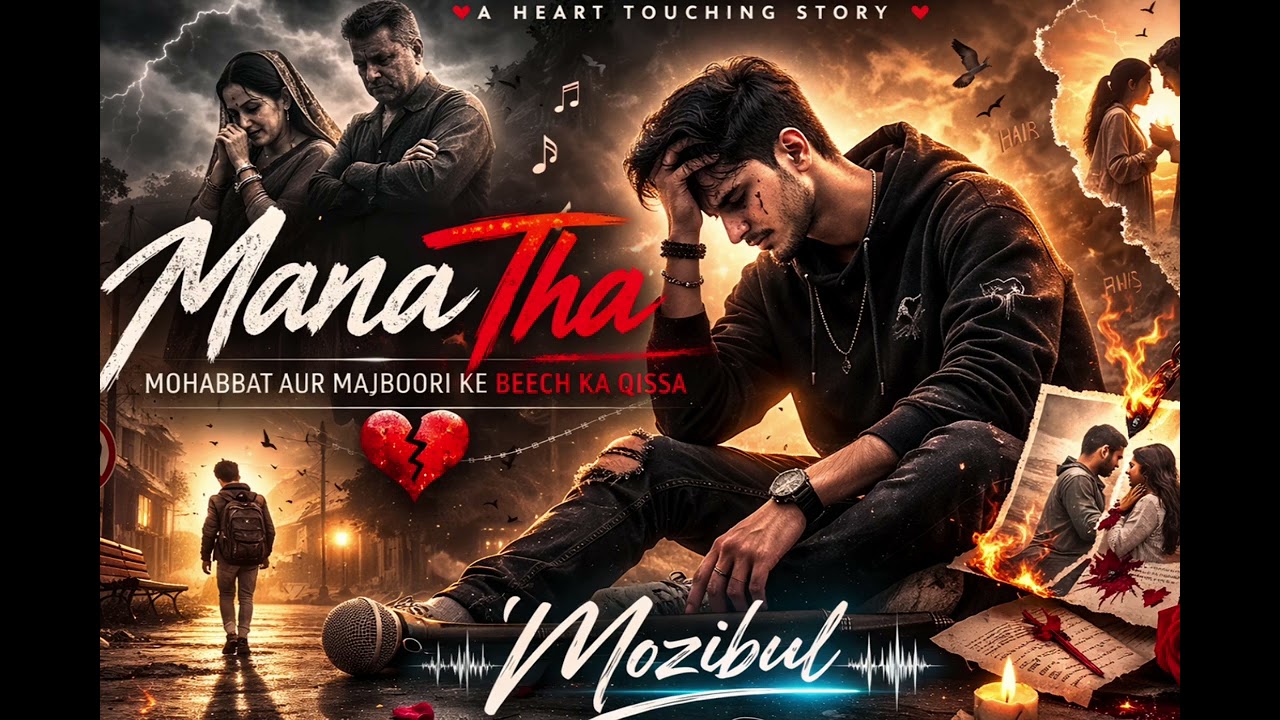 Humne Bhi Vahin Par Lagaya Dil Jahan Papa Ne Mana Kiya Tha💔Mozibul Raf emotional song 2026#aezindagi