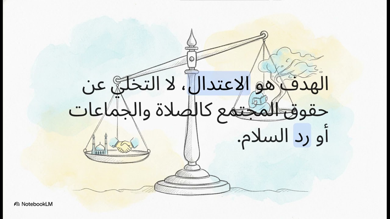 @العزلة ليست هروبًا… بل عودة إلى الذات