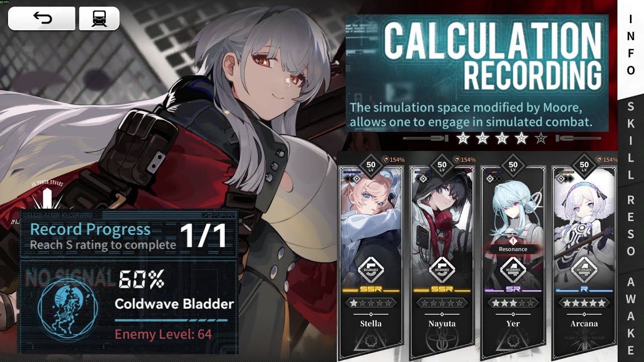 Charlotte Leader vs Lev64 Coldwave Bladder x2 boss - Resonance Solstice