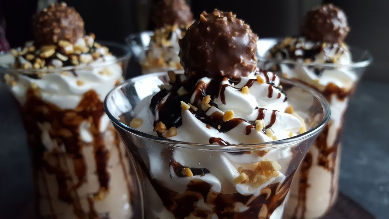 Traumhaft leckerer FERRERO Dessert ♥ Nachtisch 👉 P&S Backparadies