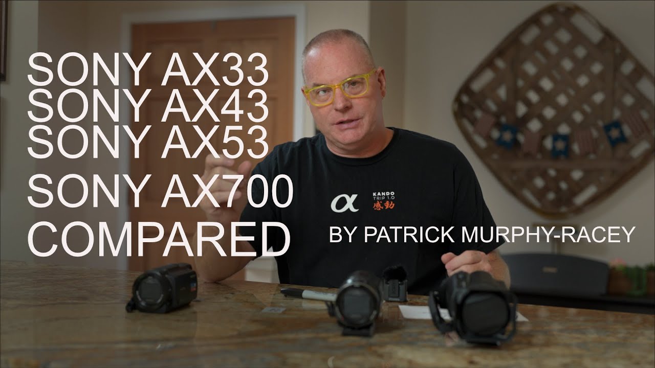Камкордеры серии Sony AX в сравнении с Sony XDCAM [AX700, Sony HXR-MC88, Sony PXW-Z90V]