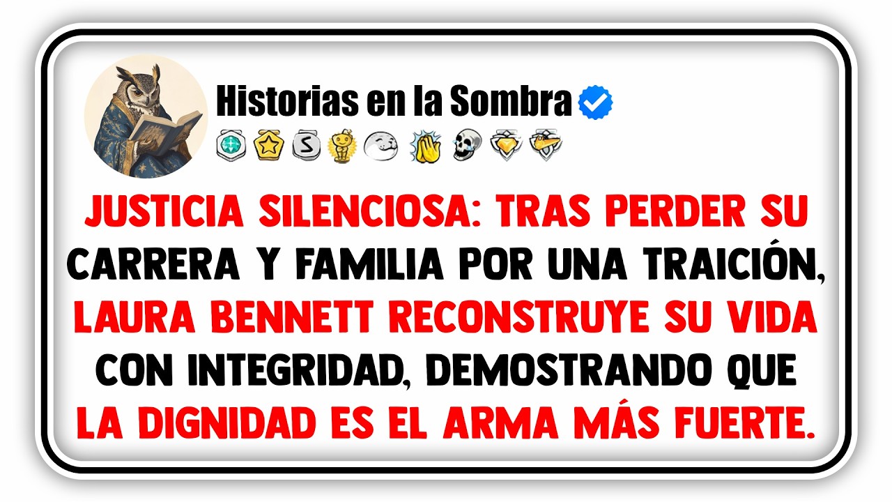 Justicia silenciosa: Tras perder su carrera y familia por una traición, Laura Bennett reconstruye...