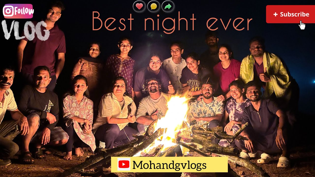  🌙 ರಾತ್ರಿ ಕ್ಯಾಂಪ್‌ಫೈರ್ (Night Campfire) 🔥 🏕️ ಎಷ್ಟು ಮಜಾ ಇತ್ತು ಅಂದ್ರೆ🤣