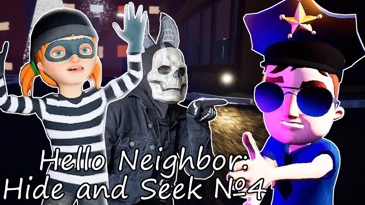 КРИВЫЕ ГРАБИТЕЛИ! Hello Neighbor: Hide and Seek №4 Chapter 2