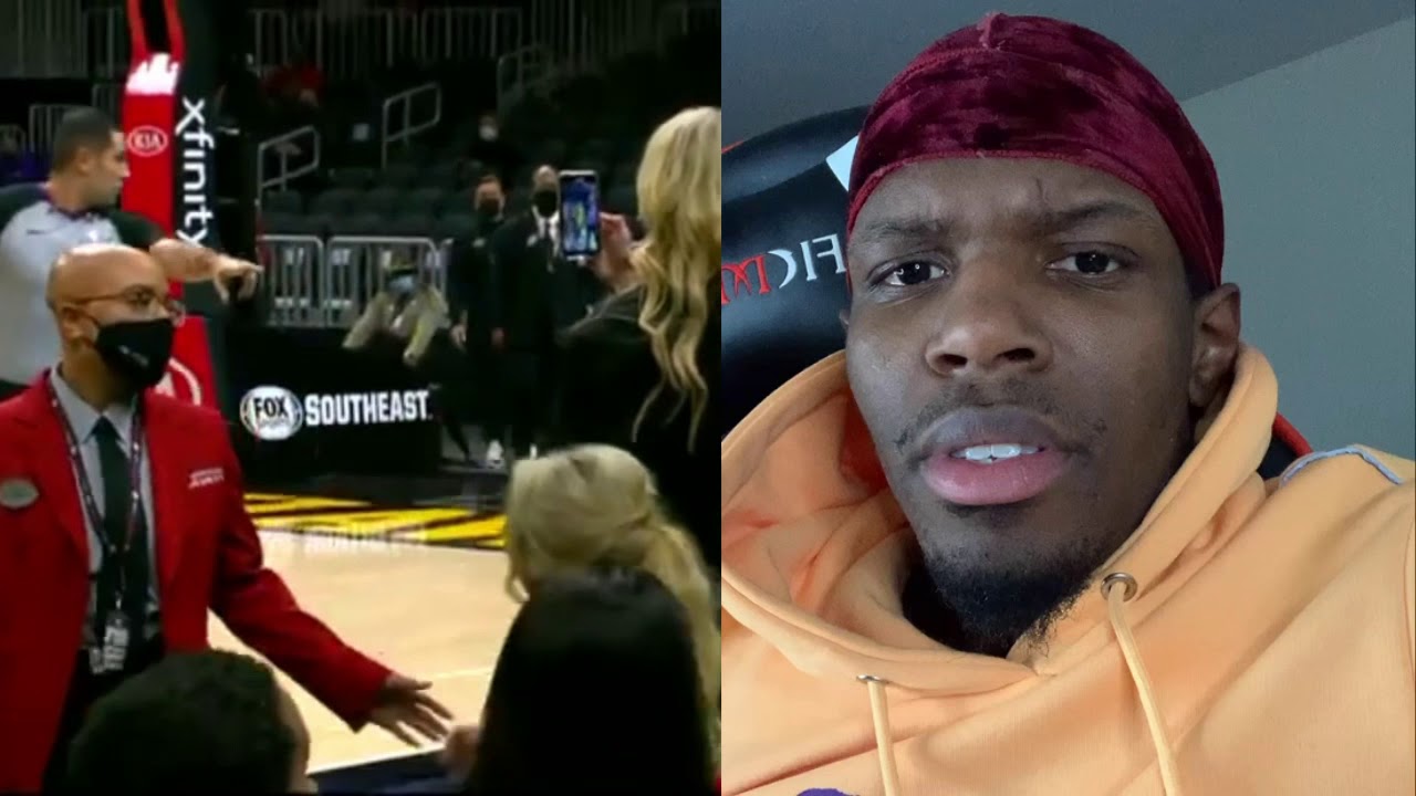 “They do ANYTHING for clout” (Courtside Karen)