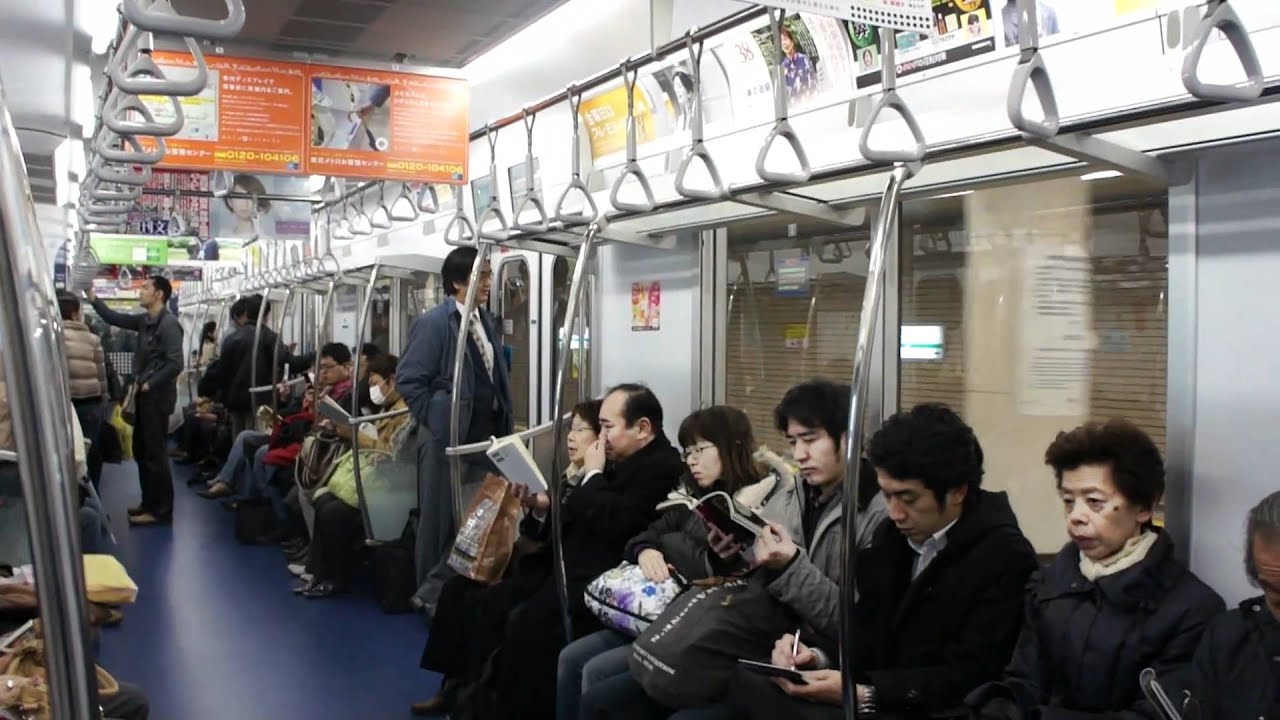 [TokyoMetro] Ride on Chiyoda Line 16000 Series from Nogisaka to Otemachi (Set 16003F)