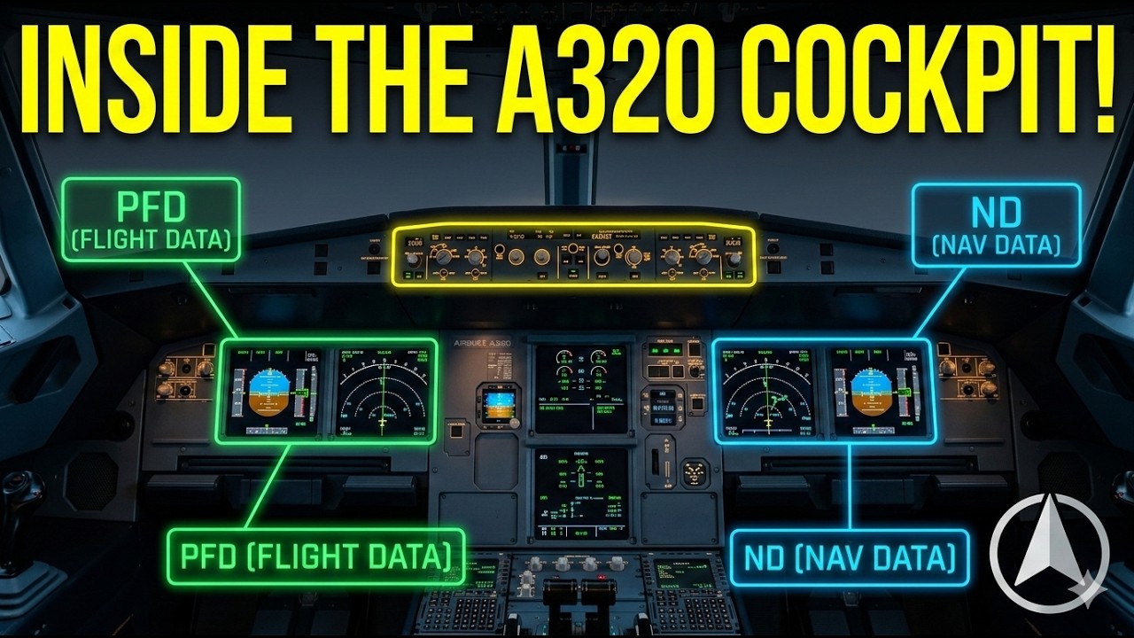 Пояснение к EFIS A320 #подготовкапилотов #авиация #техническоеобслуживаниеавиации #a320