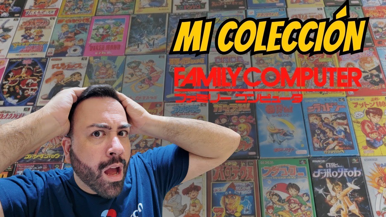 Os ense&ntilde;o y comento mi COLECCION de FAMICOM