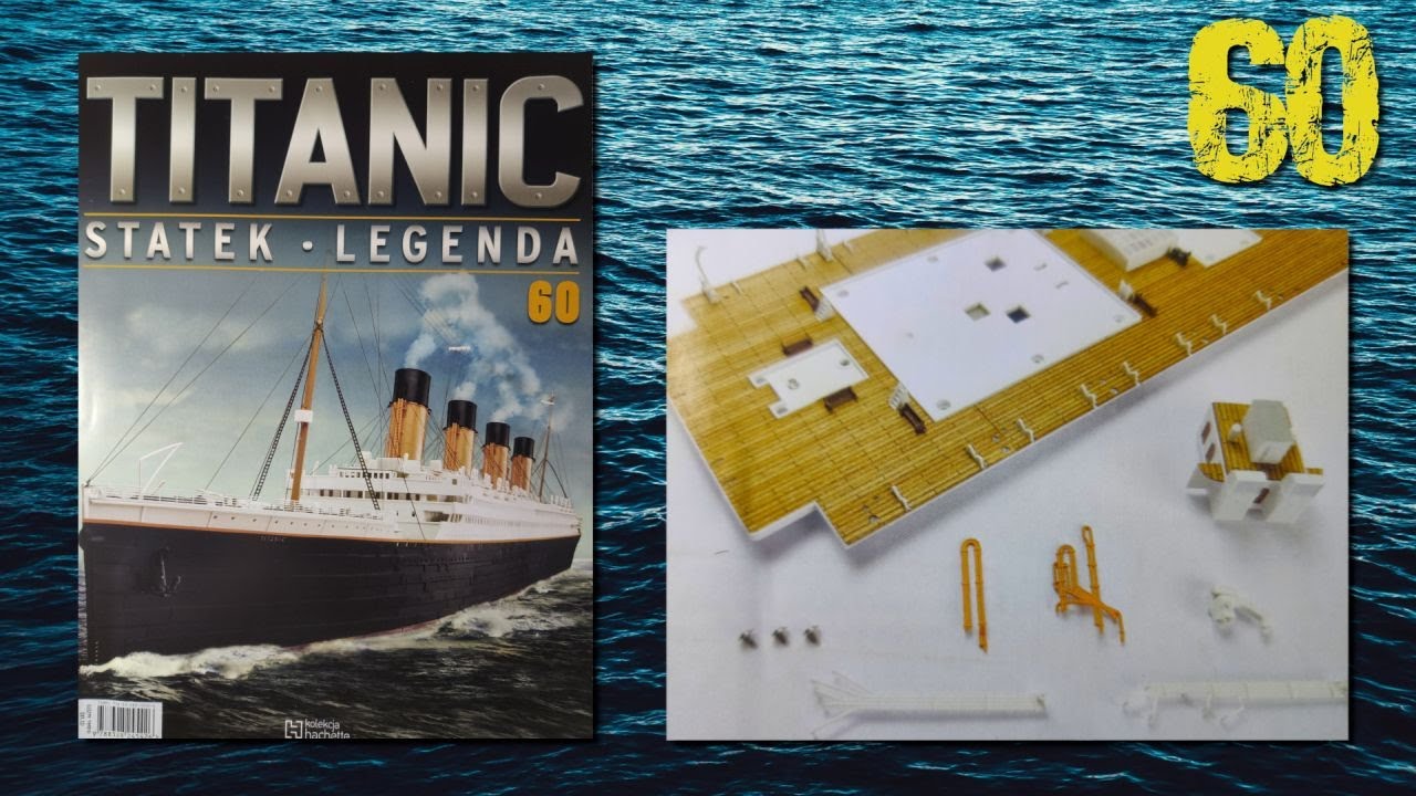 Titanic 1/200 model Hachette - wejście 2 klasy - 60