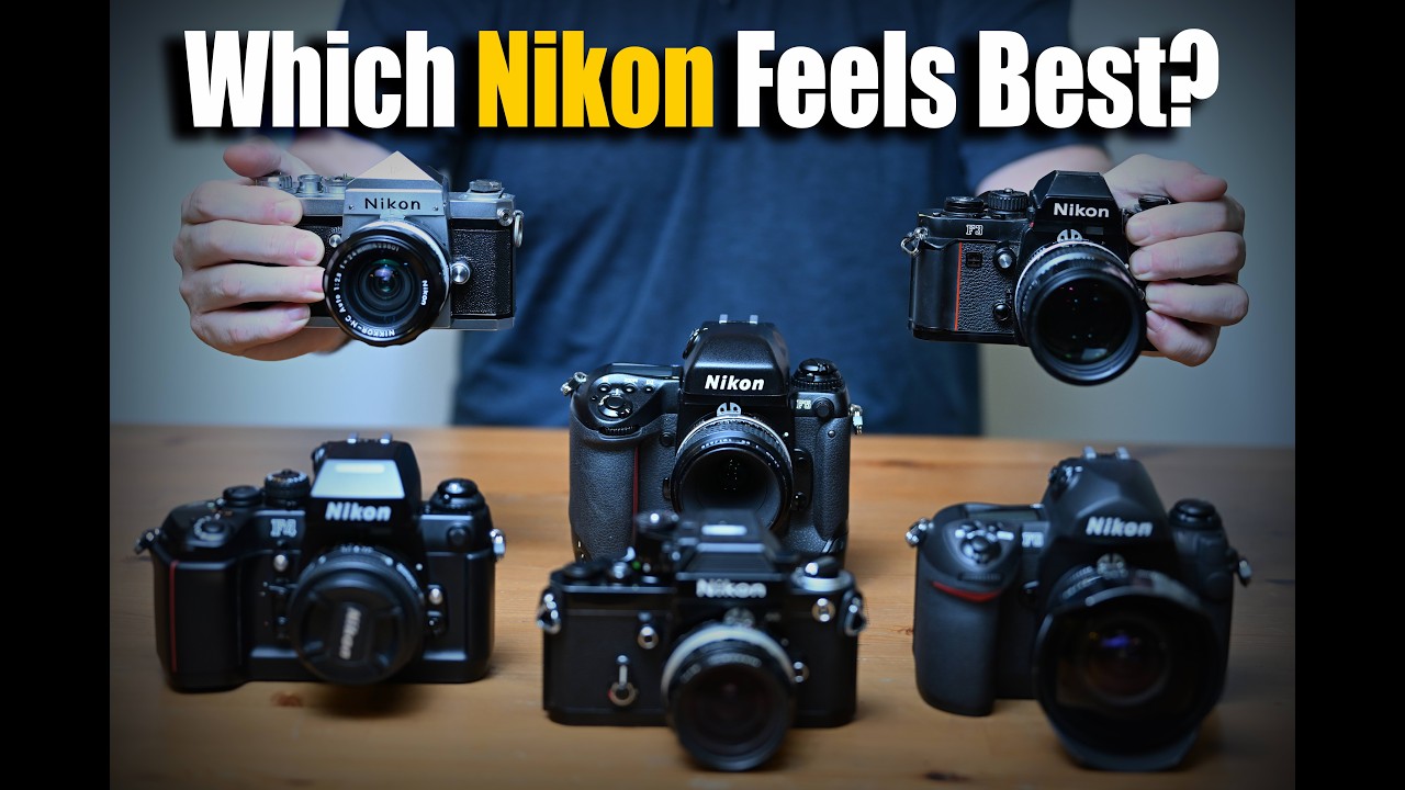 Nikon F против F2 против F3 против F4 против F5 против F6 &mdash; что лучше лежит в руке? 🔥