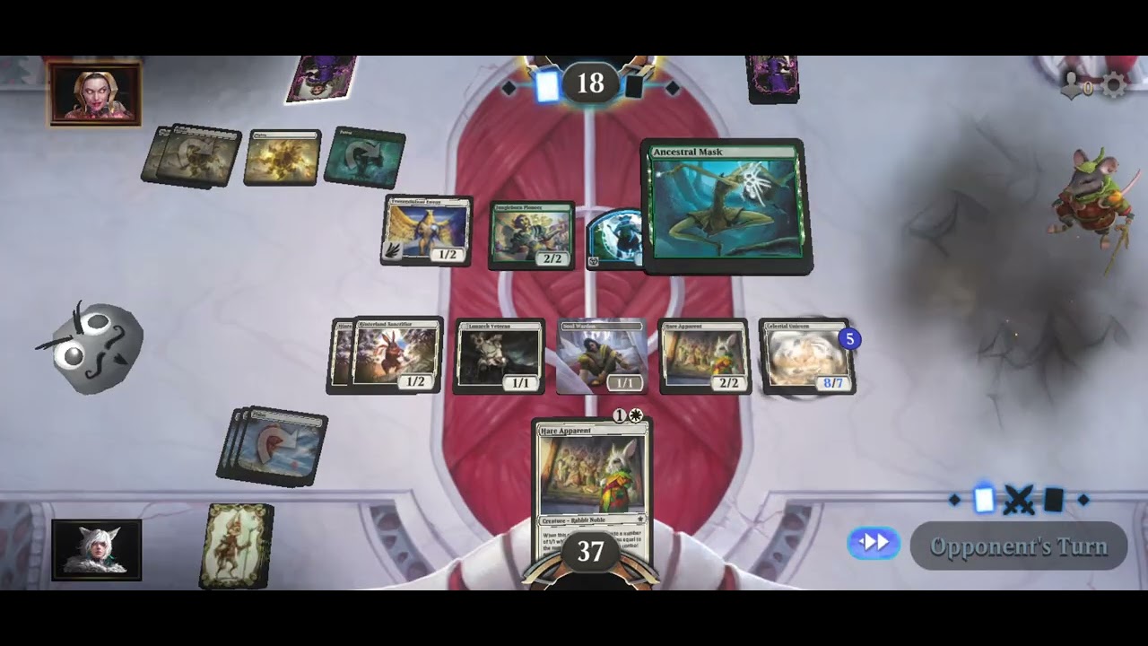 MTG ARENA ● Midweek Pauper Historic ● Deck Hare Apparet Pauper - Game 2 - POROTO