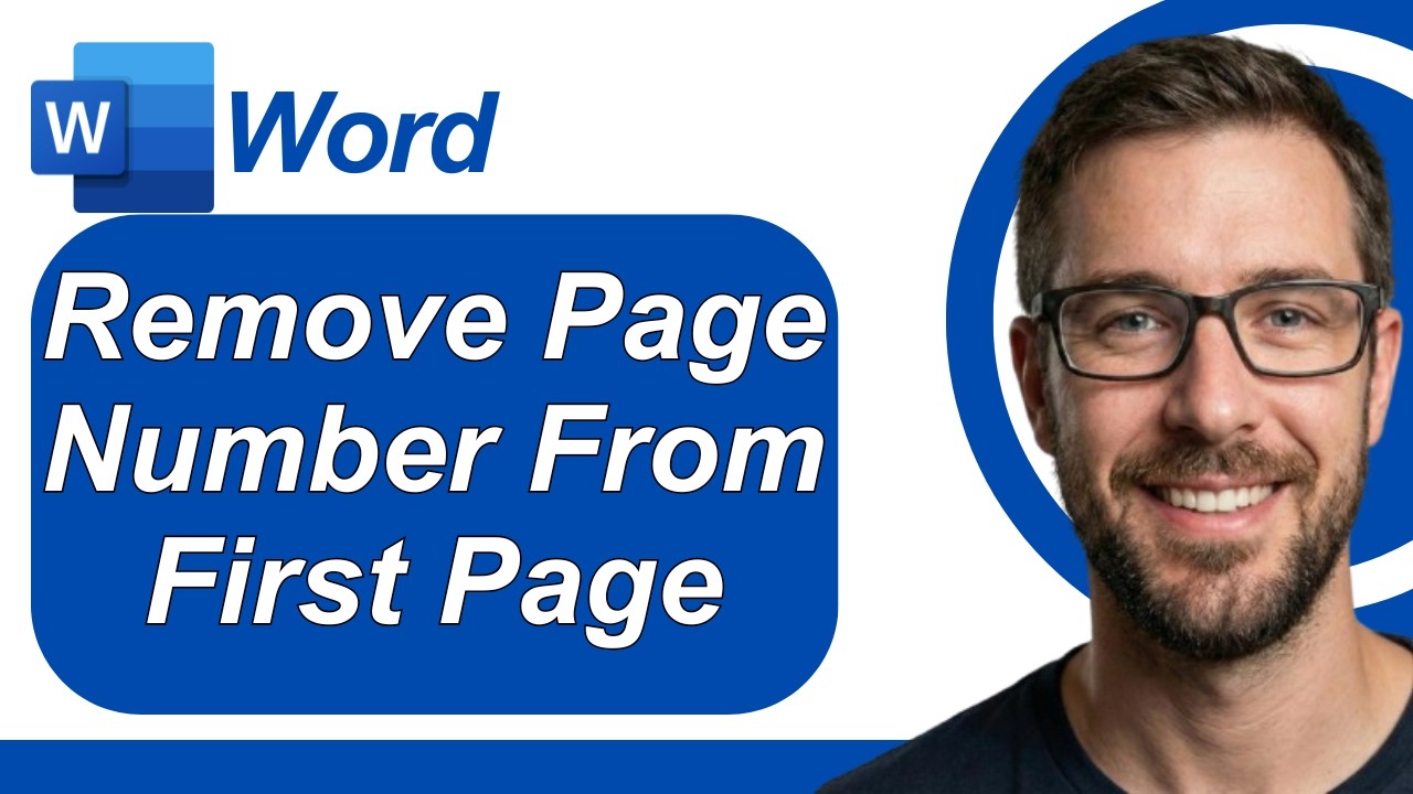 How To Remove The Page Number From The First Page Of A Document In Microsoft Word [2026 Guide]