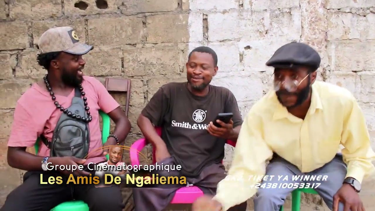Nouveau gag . Ticket ya winner ebetisi muana 