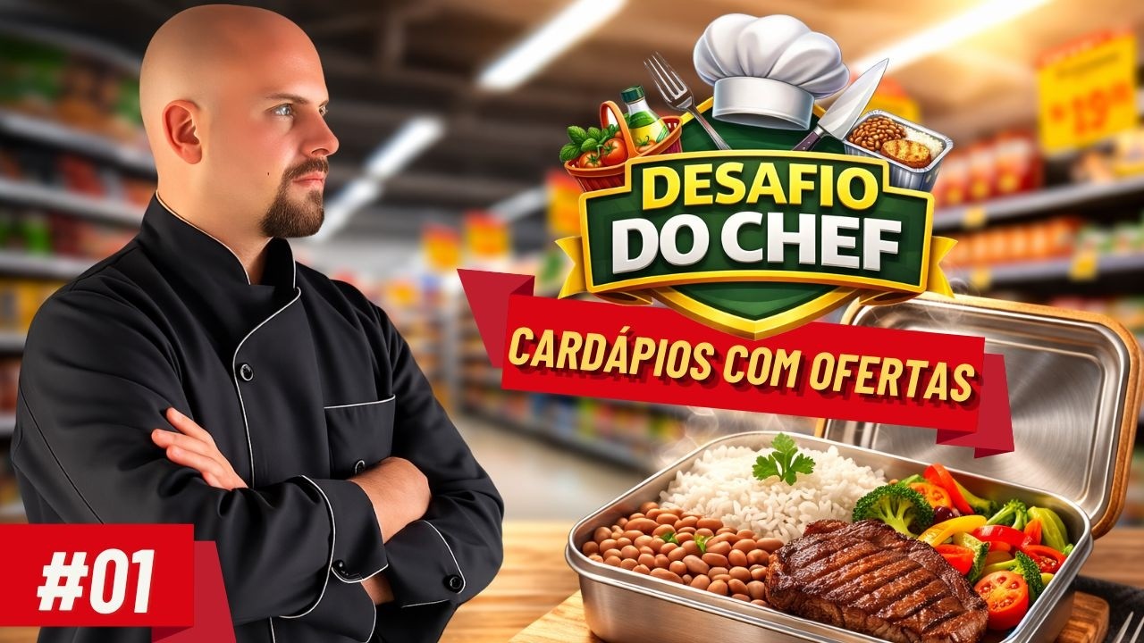 Desafio do Chef #01 - Criando Cardápios com Ofertas REAIS ao vivo