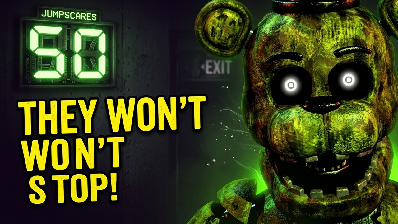 I Got Jumpscared 50 TIMES! | Five Nights at Freddy's 3 – Episode 2