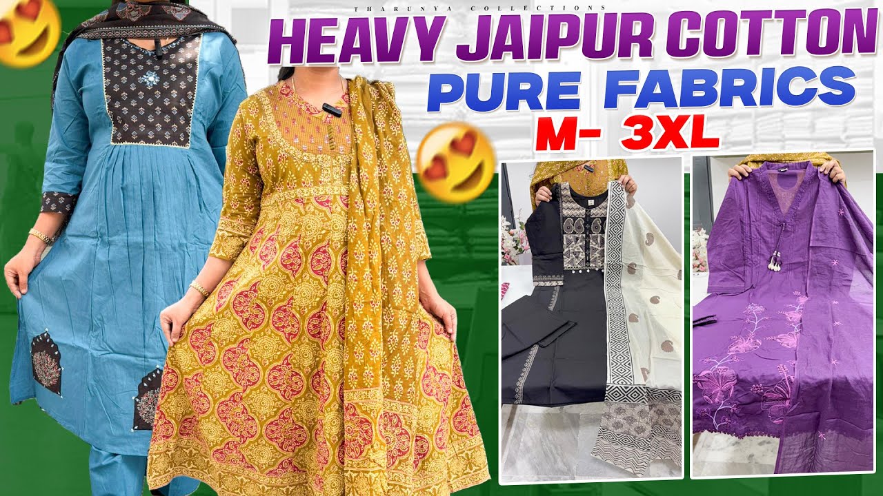 Premium Jaipur collection | hand block prints | Anarkali patterns@7386669231#cotton #jaipur #spring 