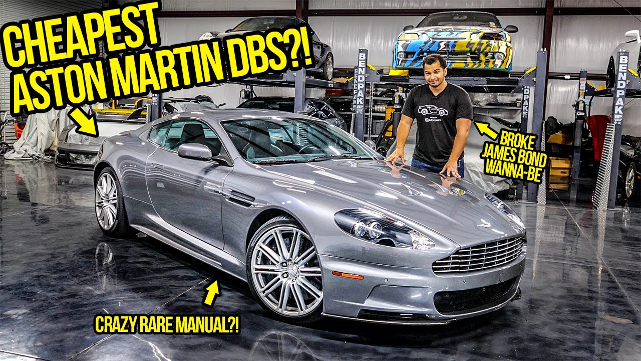 Я только что купил самый дешевый в мире Aston Martin DBS с механической коробкой передач.