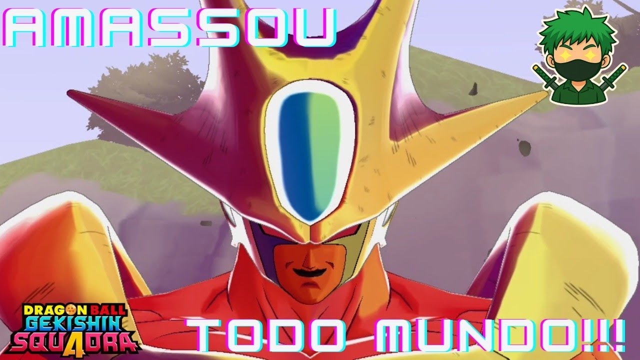 O COLLER DOURADO AMASSOU TODO MUNDO!!!! NO (Dragon Ball Gekishin Squadra)