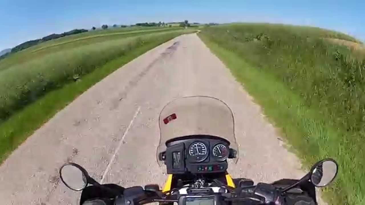 Seebach Bas-Rhin Alsace - BMW R1150 GS test ride - Niederroedern Alsace France