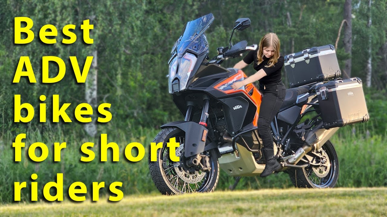 Are you a short rider? Here are 3 adventure motorcycles for you!