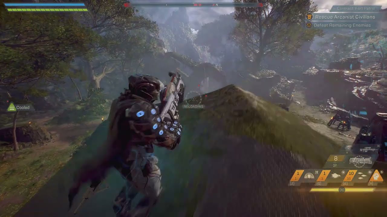Anthem 8K HDR Masterwork Storm Contract Fort Patrol Rescue Arcanists Grand Master 3 Difficulty