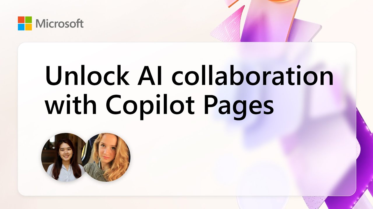 Unlock AI collaboration with Copilot Pages