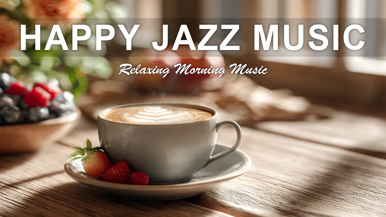 Happy Caffee Jazz ☕ Smooth Jazz & Bossa Nova for Relax, Work & Cozy Evenings