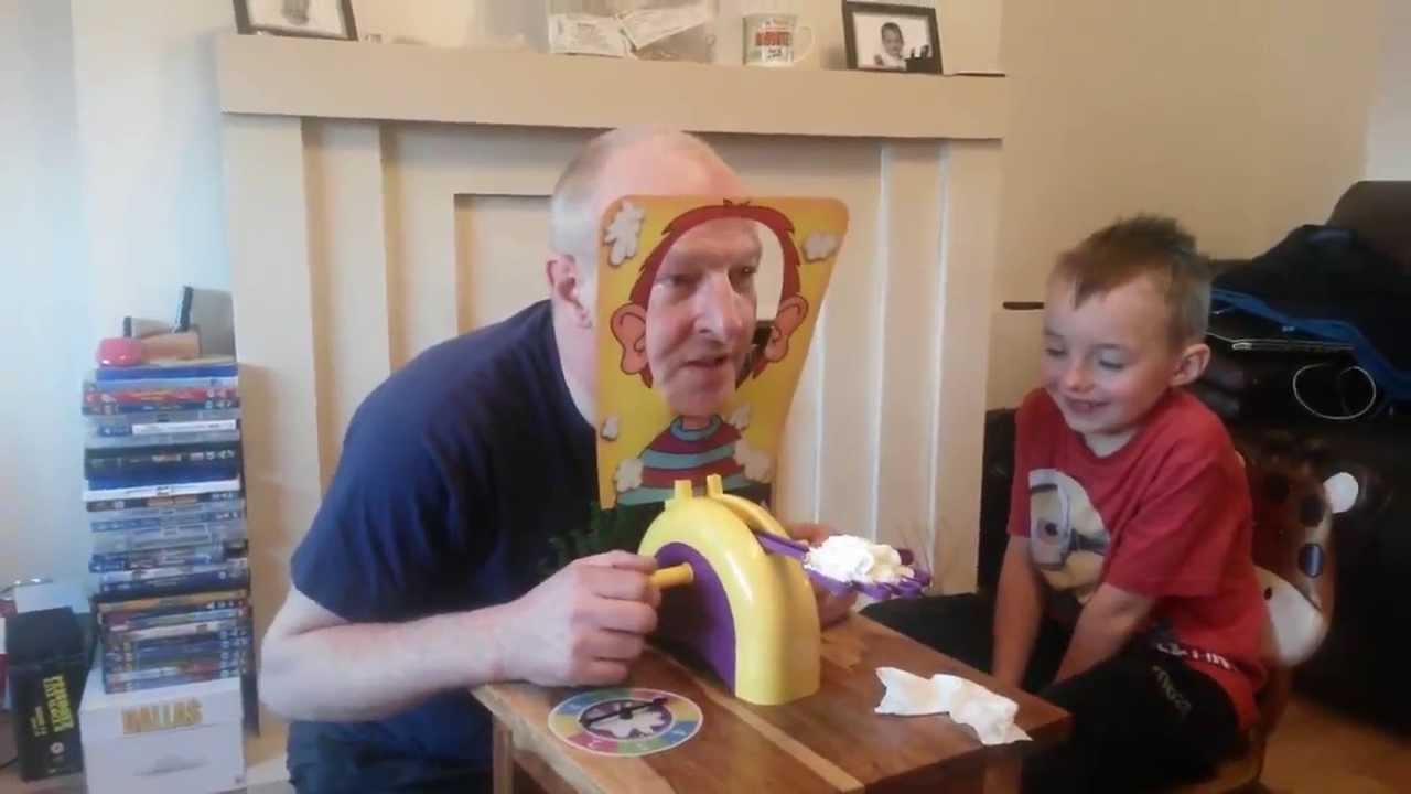 Pieface infamous game between grandpa and grandson
