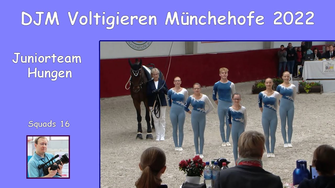 Juniorteam Hungen - Squads 16 - DJM Münchehofe 2022