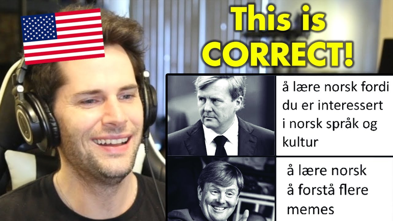 American Reacts to FUNNY Norwegian Memes | Part 9