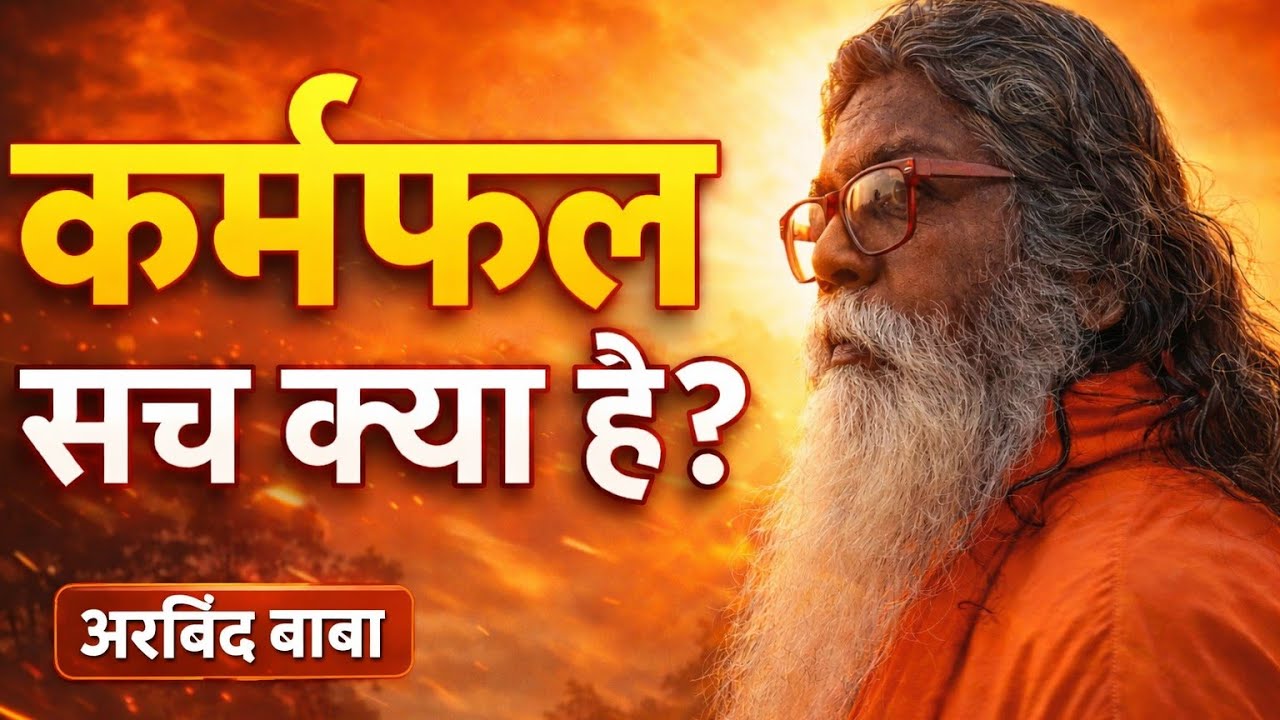 कर्मफल — सच क्या है? | सत्संग | अरविंद बाबा