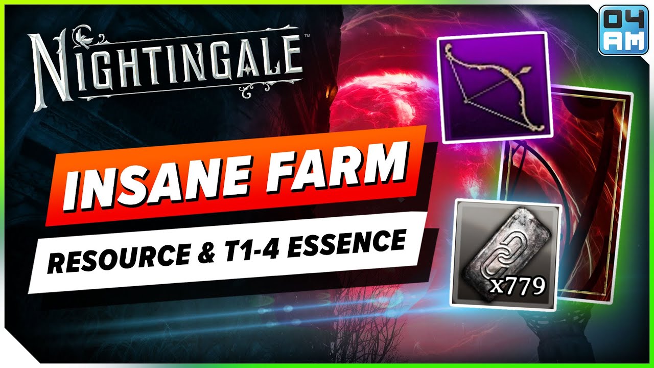 Nightingale INSANE T1-4 Сущность и ферма ресурсов для крафта на поздних этапах в перестроенных ми...