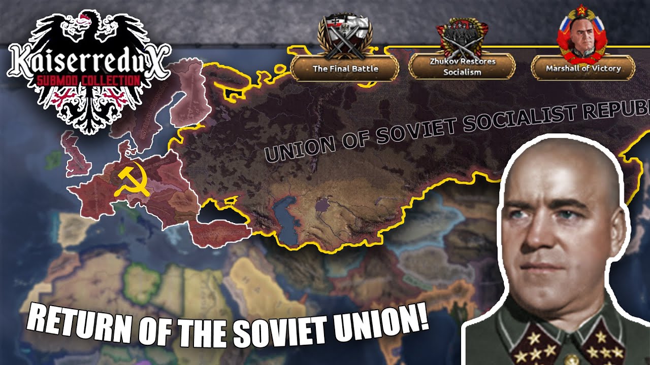 The Soviet Union Strikes Back! | HOI4: Kaiserredux Zhukov's Russia
