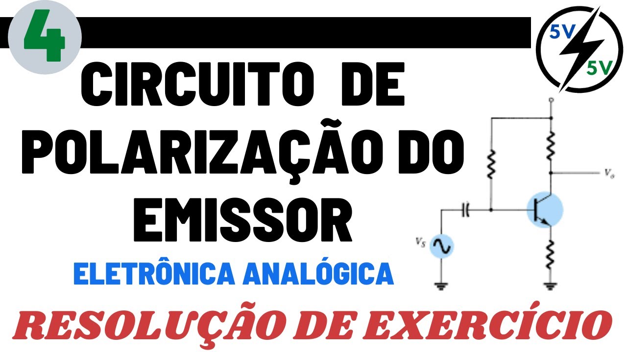 Circuito de Polarização do Emissor - Exercício 4 (EA1)