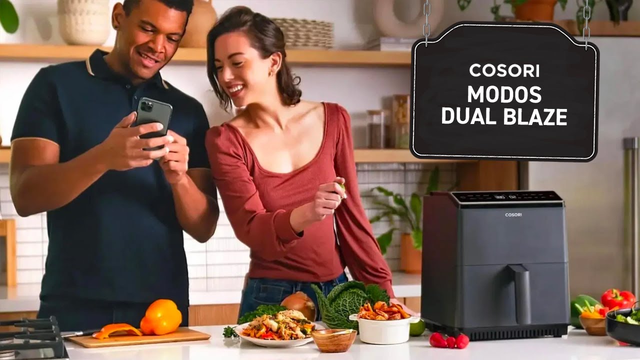 ¿Sabes cómo utilizar los modos de la Cosori Dual Blaze Chef Edition?
