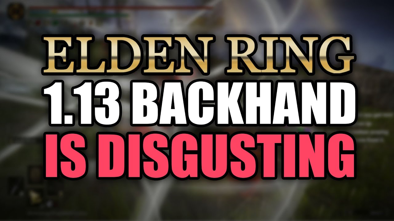 Swift Slash Backhand Blade is even more broken than before...